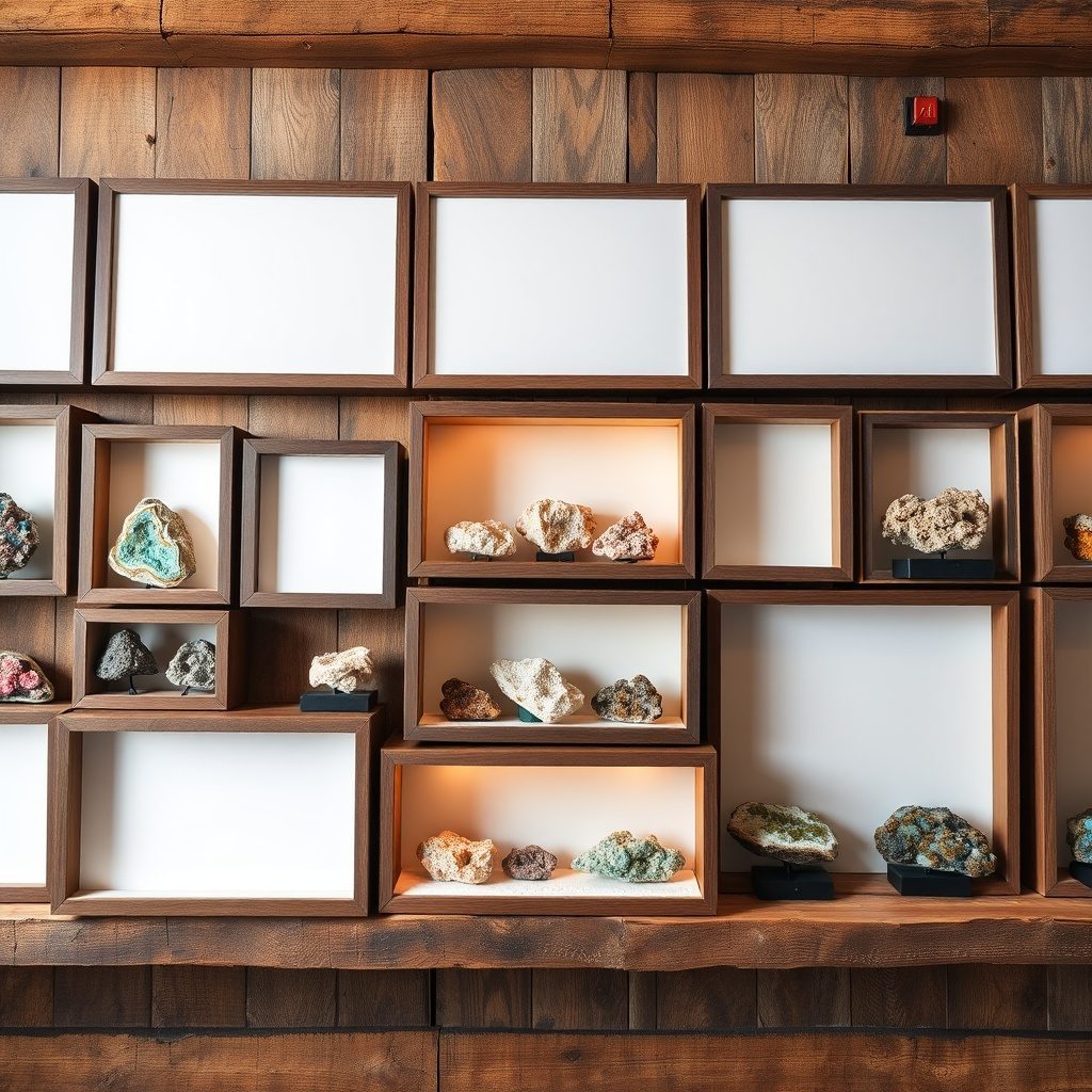 Display box with compartments