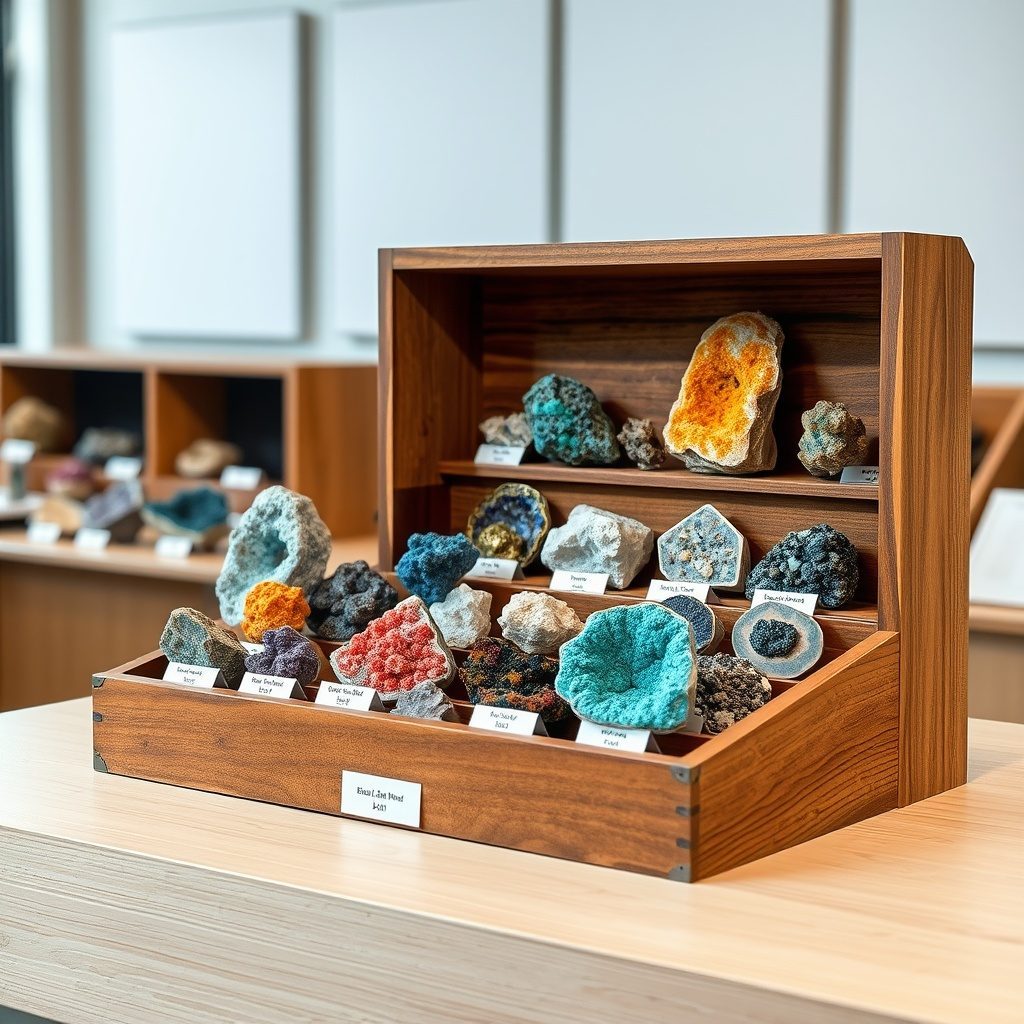 Explore our labeled mineral trays